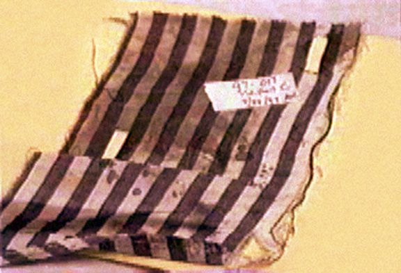 October 13, 1969 Stine shirt scrap