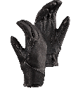 dark gloves