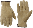 tan suede gloves