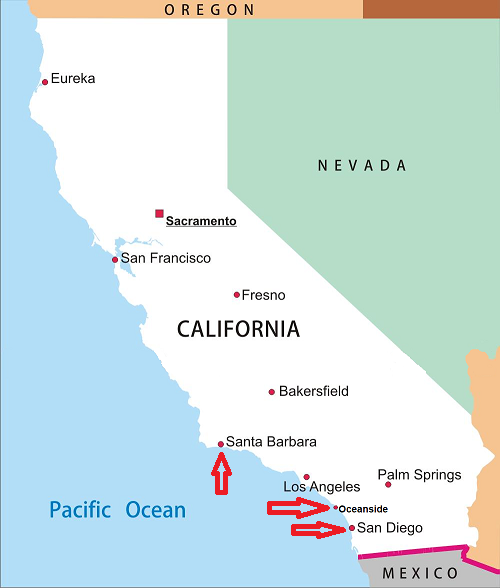 So Cal crimes marked